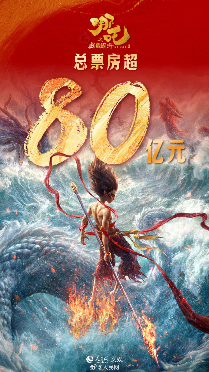 《哪吒2》票房破80億！三維動畫制作技術如何重塑中國神話IP？